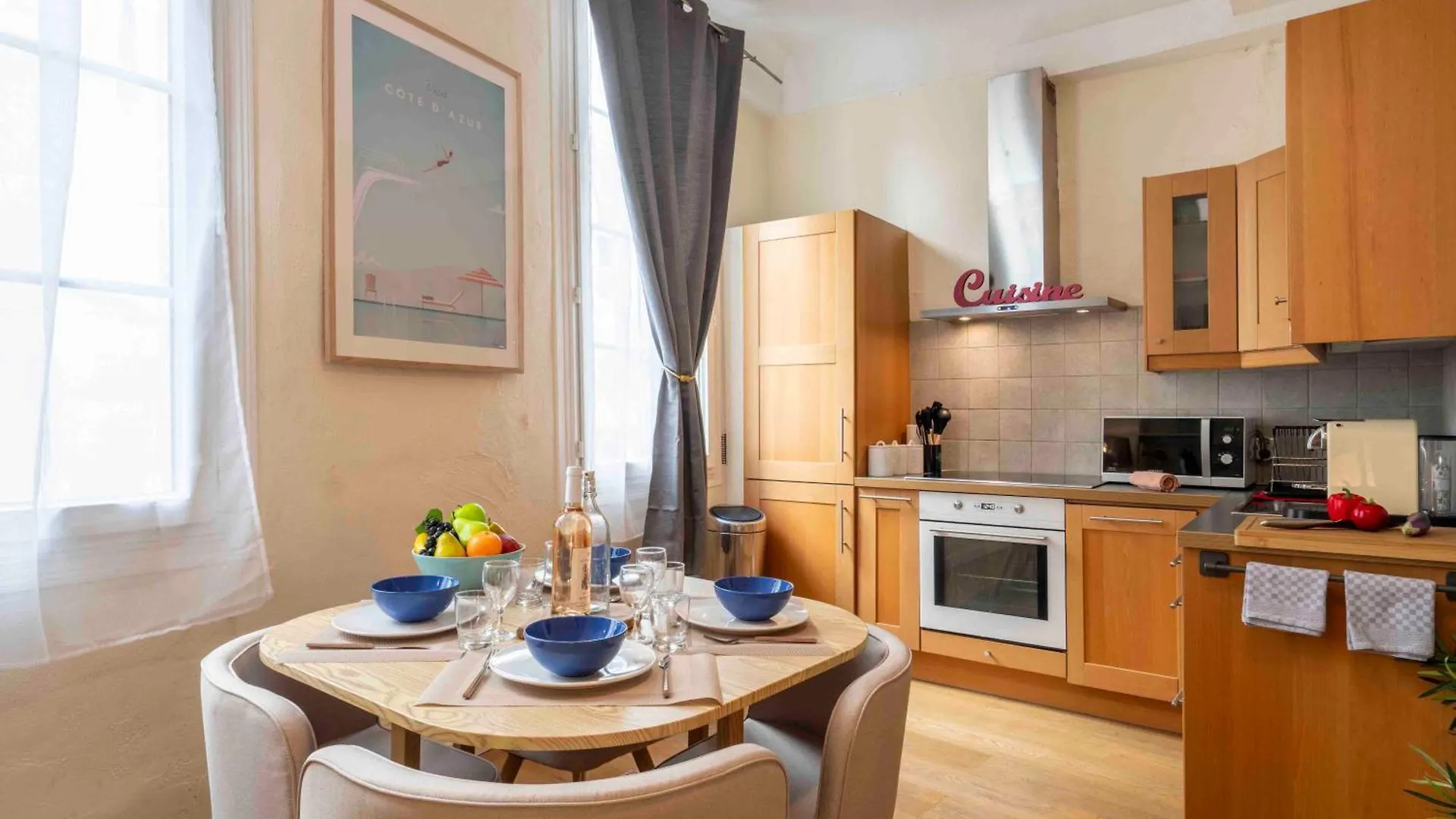 Charming Flat, Fully Equipped, Beach Only 300M - La Loge Nice Apartment